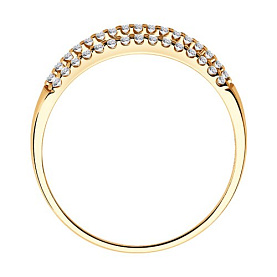 Кольцо SOKOLOV - Серебро 925, Фианит (арт. 93010524)