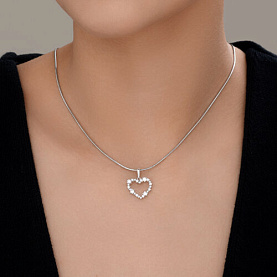 Подвеска Diamant - Серебро 925, Фианит (арт. 94-130-00096-1)