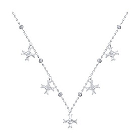 Колье SOKOLOV - Серебро 925, Фианит (арт. 94071243)
