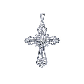 Подвеска Атолл - Серебро 925, Фианит (арт. 3310-925)