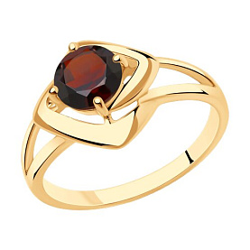 Кольцо Diamant - Серебро 925, Гранат (арт. 93-310-00605-3)