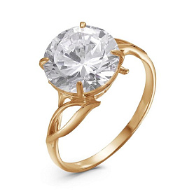 Кольцо Красная пресня - Серебро 925, Фианит (арт. 23810531)