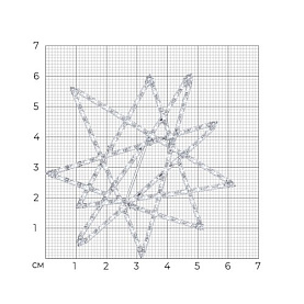 Брошь SOKOLOV - Серебро 925, Фианит (арт. 94040369)