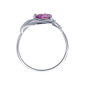 Кольцо Diamant - Серебро 925, Аметист (арт. 94-310-00594-3)