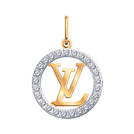 Подвеска Атолл - Золото 585, Фианит (арт. 50313)