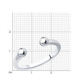 Кольцо SOKOLOV - Серебро 925 (арт. 94013339)