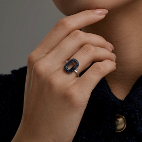 Кольцо SOKOLOV - Серебро 925, Фианит (арт. 94014863)