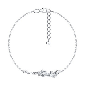 Браслет SOKOLOV - Серебро 925, Фианит (арт. 94051251)