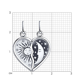 Подвеска SOKOLOV - Серебро 925 (арт. 94100035)