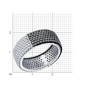 Кольцо Diamant - Серебро 925, Фианит (арт. 94-110-01763-1)