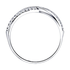 Кольцо SOKOLOV - Серебро 925, Фианит (арт. 94014834)