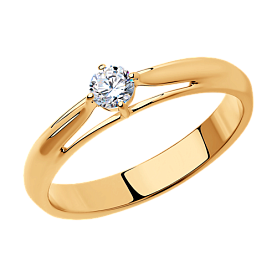 Кольцо Diamant - Серебро 925, Фианит (арт. 93-110-01381-1)