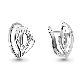 Серьги Аквамарин - Серебро 925 (арт. 31914.5)