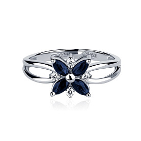 Кольцо Platinum Lab. - Платина 950 (арт. ПК-062С-01)