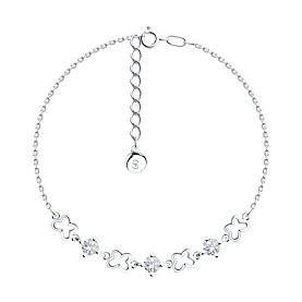 Браслет SOKOLOV - Серебро 925, Фианит (арт. 94050055)
