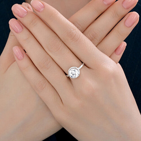 Кольцо Diamant - Серебро 925, Фианит (арт. 94-110-00104-1)