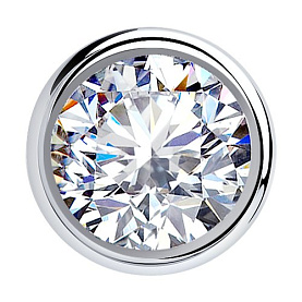 Подвеска SOKOLOV - Серебро 925, Фианит (арт. 94031378)