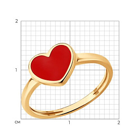 Кольцо Diamant - Серебро 925, Эмаль (арт. 93-110-02191-2)
