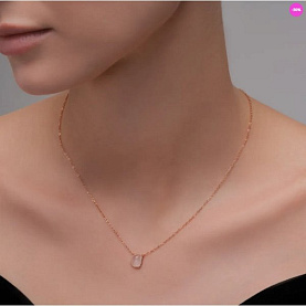 Колье FRESH - Серебро 925, Агат (арт. AY-N03834-X-G-PA-X-X)