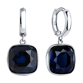 Серьги SOKOLOV - Серебро 925, Фианит (арт. 94026700)