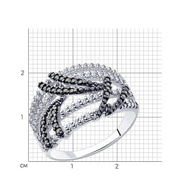 Кольцо Diamant - Серебро 925, Фианит (арт. 94-110-00779-1)