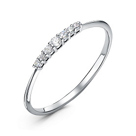 Кольцо Иллада - Серебро 925, Фианит (арт. с112490)