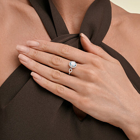 Кольцо SOKOLOV - Серебро 925, Аметист (арт. 92014894)