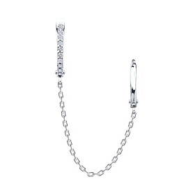 Серьга SOKOLOV - Серебро 925, Фианит (арт. 94170367)