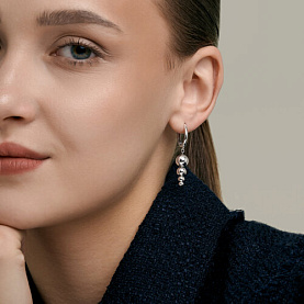 Серьги Diamant - Серебро 925 (арт. 94-121-00393-1)