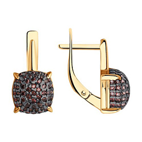 Серьги Diamant - Серебро 925, Фианит (арт. 93-120-01827-2)