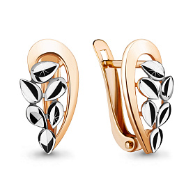 Серьги Аквамарин - Золото 585 (арт. 33621.1)