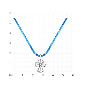 Колье Diamant - Серебро 925 (арт. 94-170-01912-1)