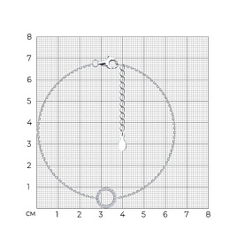 Браслет SOKOLOV - Серебро 925, Фианит (арт. 94051050-91)