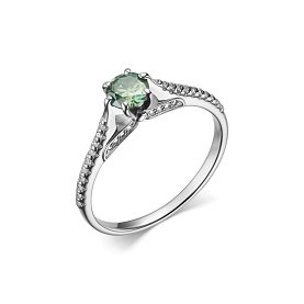 Кольцо Дар - Серебро 925, Синтетический муассанит, Фианит (арт. К-5088рс1613900)