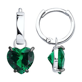 Серьги SOKOLOV - Серебро 925, Фианит (арт. 94026824)