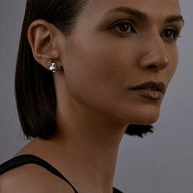 Серьги SOKOLOV - Серебро 925, Эмаль (арт. 94025918)