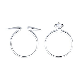 Кольцо SOKOLOV - Серебро 925, Фианит (арт. 94013289)