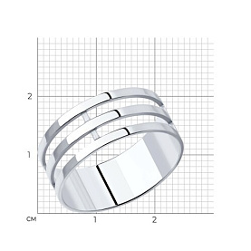 Кольцо SOKOLOV - Серебро 925 (арт. 94013613)