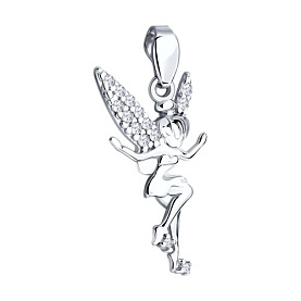 Подвеска SOKOLOV - Серебро 925, Фианит (арт. 94030701)