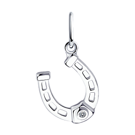 Подвеска Diamant - Серебро 925, Фианит (арт. 94-130-01083-1)