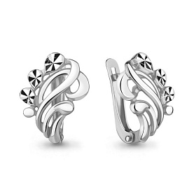 Серьги Аквамарин - Серебро 925 (арт. 34047.5)