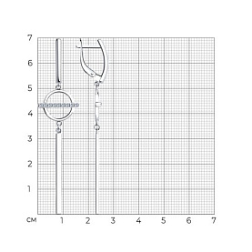 Серьги SOKOLOV - Серебро 925, Фианит (арт. 94023963)