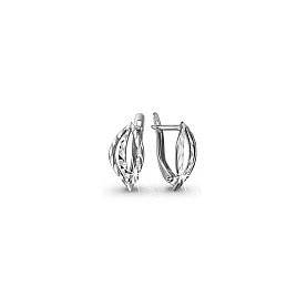 Серьги Аквамарин - Серебро 925 (арт. 30659.5)