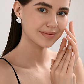 Серьги Diamant - Серебро 925, Эмаль (арт. 94-122-02341-1)