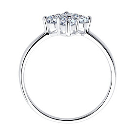 Кольцо SOKOLOV - Серебро 925, Фианит (арт. 94011739)