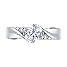 Кольцо Diamant - Серебро 925, Фианит (арт. 94-110-00030-1)