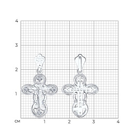 Подвеска SOKOLOV - Серебро 925, Фианит (арт. 94120123)