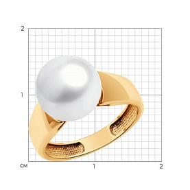 Кольцо SOKOLOV - Золото 585, Жемчуг культивированный (арт. 791267)