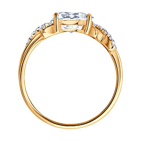 Кольцо Diamant - Серебро 925, Фианит (арт. 93-110-00204-1)