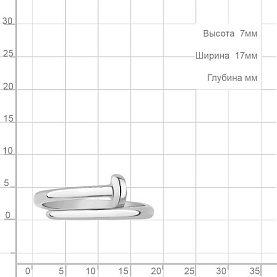 Кольцо Аквамарин - Серебро 925 (арт. 57069.5)